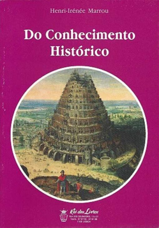 capa do livro do conhecimento histórico