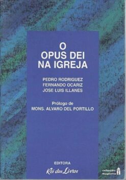 capa do livro O opus dei na igreja