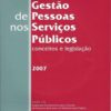 capa do livro Gestão de pessoas nos serviços públicos
