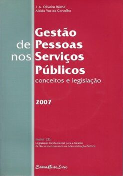 capa do livro Gestão de pessoas nos serviços públicos