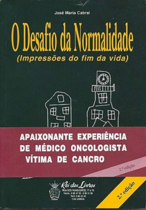 capa do livro desafio da normalidade