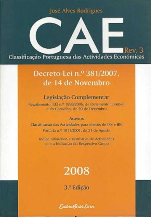 capa do livro CAE