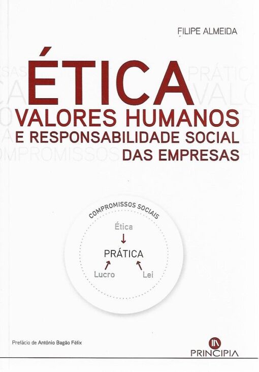 Capa do livro Ética Valores Humanos e Responsabilidade Social das Empresas