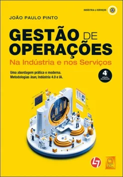 Capa do livro Gestão de Operações 4.ª edição