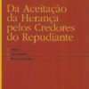capa do livro da aceitação da herança pelos credores do repudiante