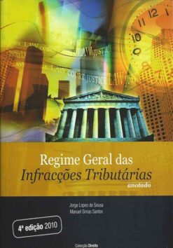Capa do livro Regime Geral das Infrações Tributárias