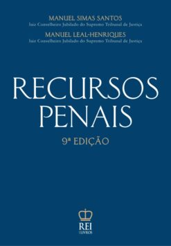 Capa do livro Recursos Penais de Manuel Simas Santos e Manuel Leal-Henriques