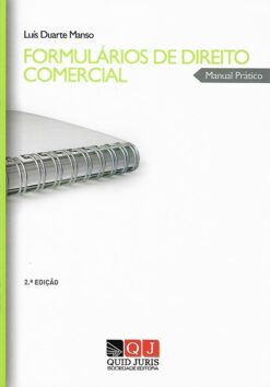 capa do livro formulários de direito comercial manual prático