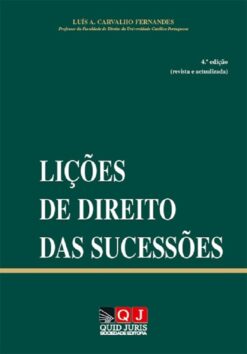 capa do livro Lições de Direito das Sucessões