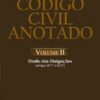 capa do livro Código Civil Anotado – Volume II