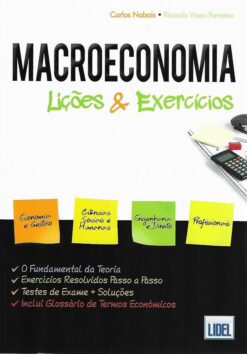 capa do Livro Macroeconomia Lições & Exercícios