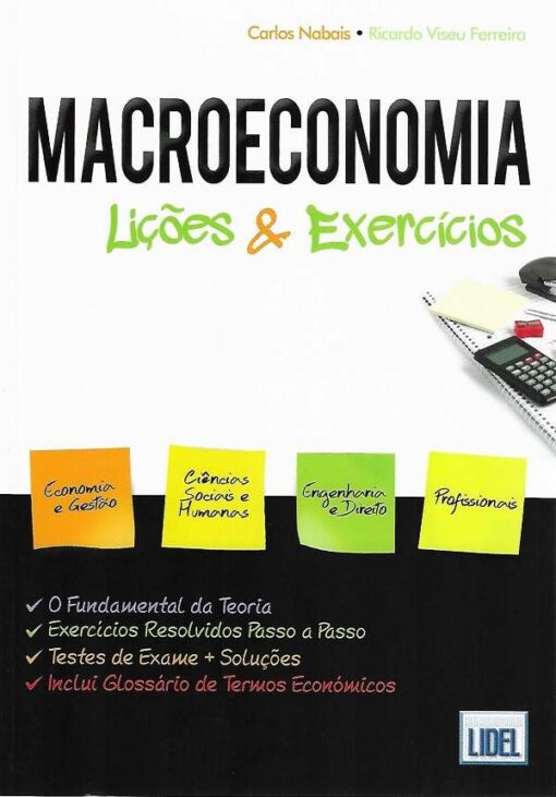 capa do Livro Macroeconomia Lições & Exercícios