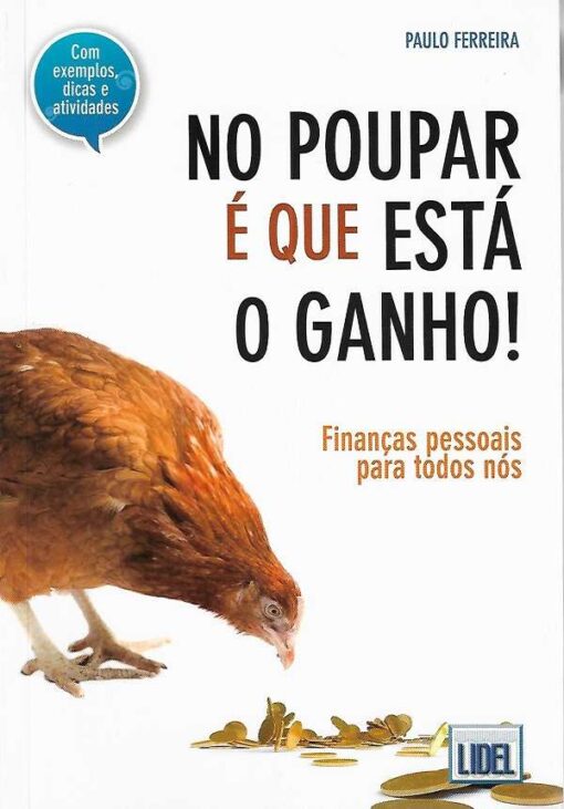 capa do livro no poupar é que está o ganho