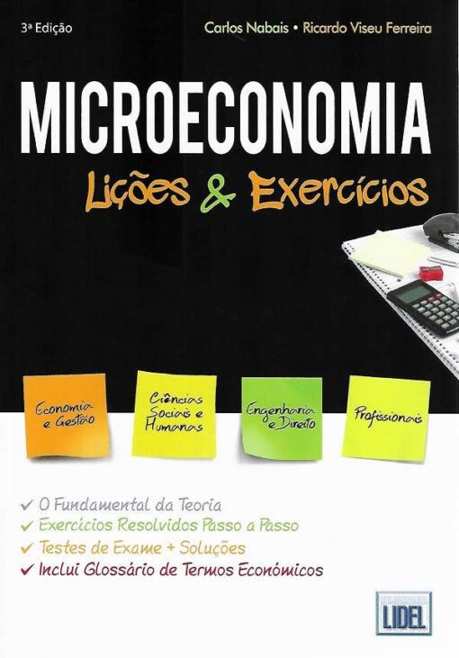 capa do livro microeconomia licões e exercicios