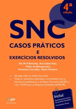 Capa do Livro SNC Casos Práticos e Exercícios Resolvidos