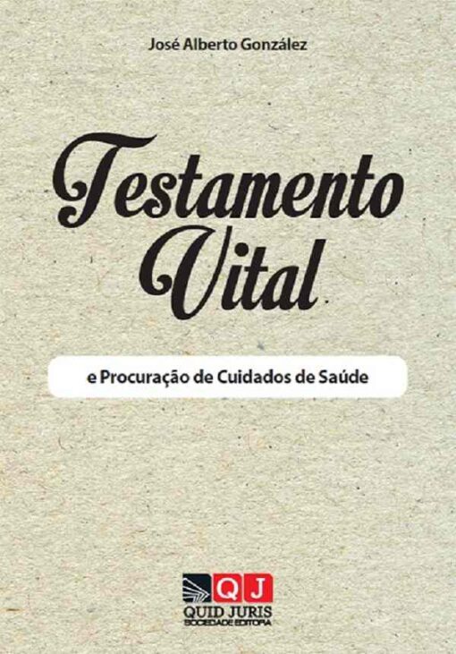 capa do livro Testamento Vital