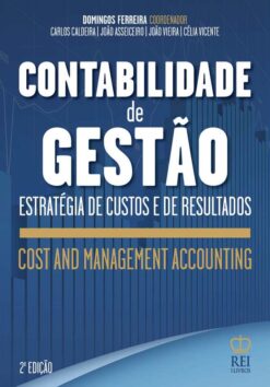 Capa do livro Contabilidade de Gestão Cost and Management Accounting