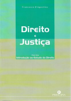 capa dp livro Direito e Justiça