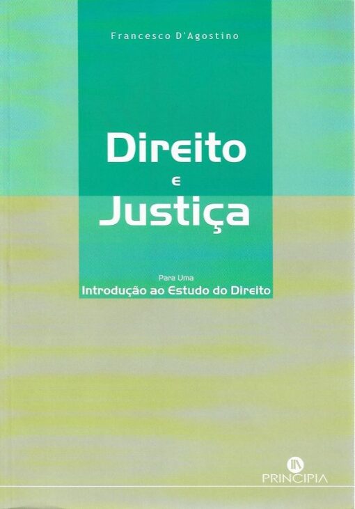 capa dp livro Direito e Justiça