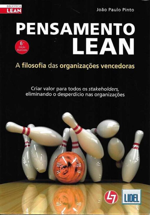 capa do livro Pensamento Lean