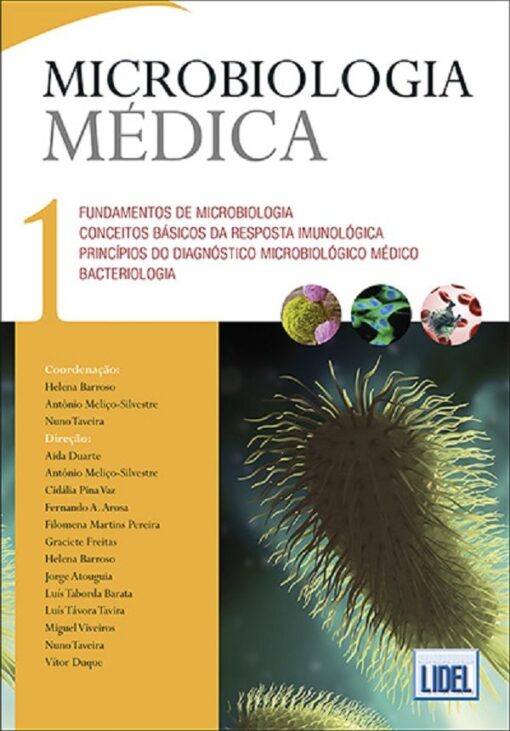 capa do livro Microbiologia Médica