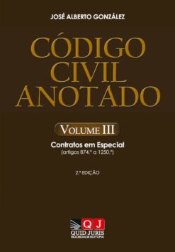 Capa do Livro Código Civil Anotado Vol III