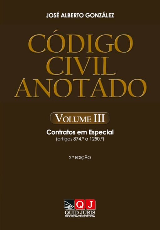 Capa do Livro Código Civil Anotado Vol III