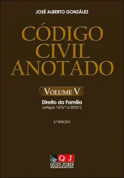 Livro Código Civil Anotado Vol V - Direito da Família 2ª edição