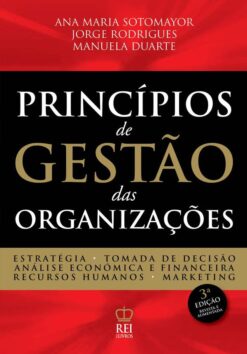 Capa do Livro Princípios de Gestão das Organizações