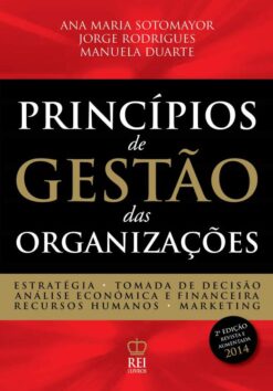 Capa do livro Princípios de Gestão das Organizações