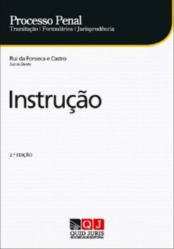 capa do livro Processo Penal – Instrução