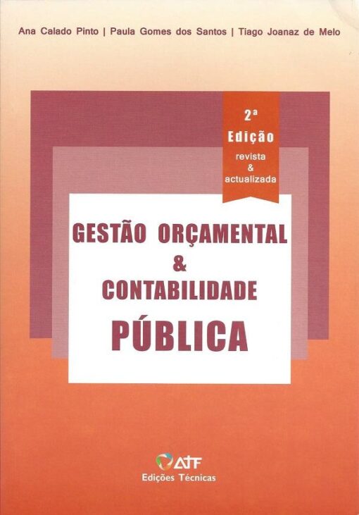 Capa do Livro Gestão Orçamental & Contabilidade Pública 2.ª Edição