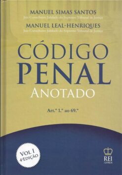 capa do Livro Código Penal Anotado Vol I