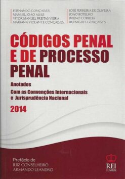 capa do livro Códigos Penal e de Processo Penal