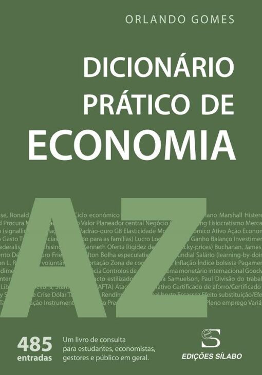 capa do livro Dicionário Prático de Economia