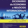 capa do livro Dicionário de Economia e Negócios Internacionais