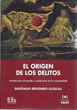 capa do livro el origen de los delitos