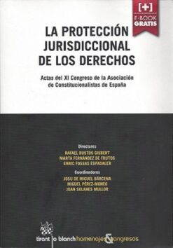 capa do livro la protección jurisdiccional de los derechos