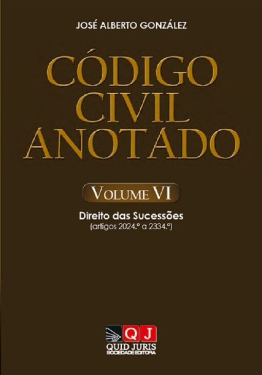 capa do livro Código Civil Anotado – Volume VI