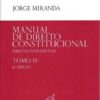 capa do livro Manual de direito Constitucional