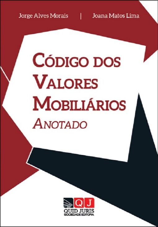 capa do livro Código dos Valores Mobiliários