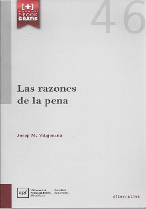 capa do livro las razones de la pena