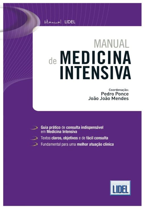 capa do livro Manual de Medicina Intensiva