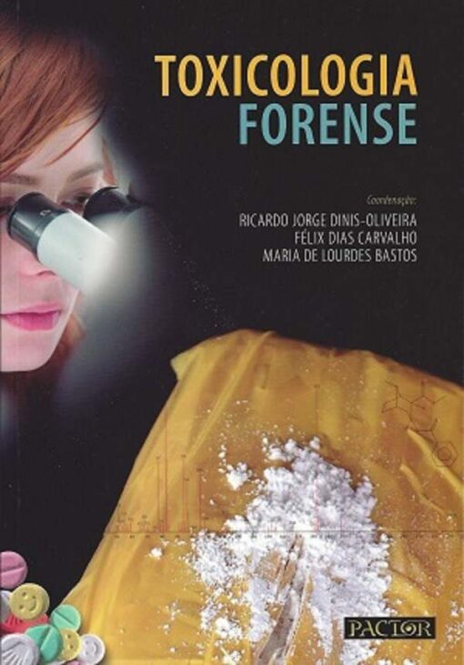 capa do livro toxicologia Forense