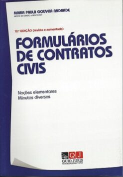 capa do livro Formulários de Contratos Civis