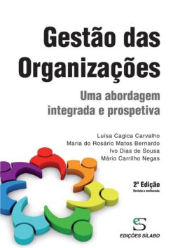 capa do livro Gestão das Organizações Uma abordagem integrada e prospetiva