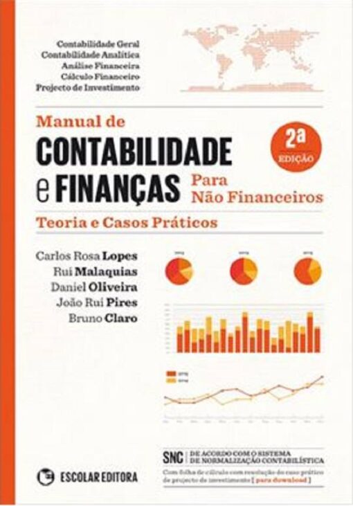 capa do livro Manual de Contabilidade e Finanças Para Não Financeiros