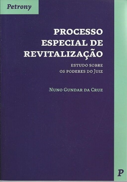 capa do livro processo especial de revitalização