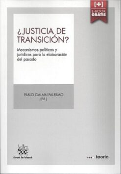 capa do livro Justicia de Transición