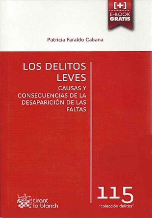 capa do livro Los Delitos Leves